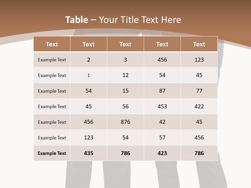 Businessman Women Backview PowerPoint Template