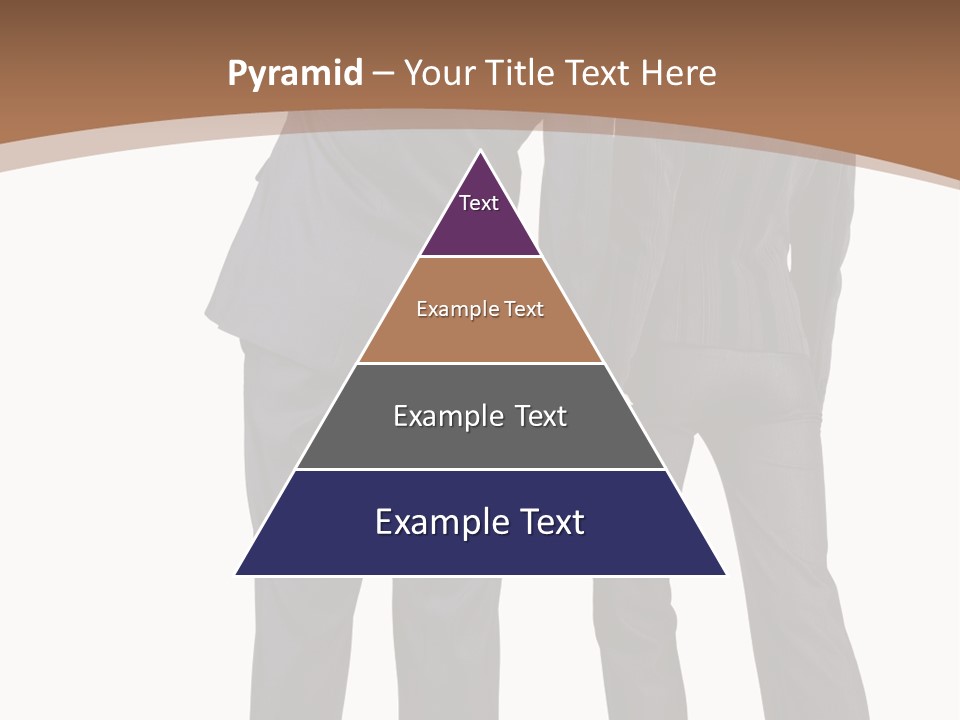 Businessman Women Backview PowerPoint Template