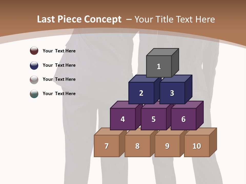 Businessman Women Backview PowerPoint Template