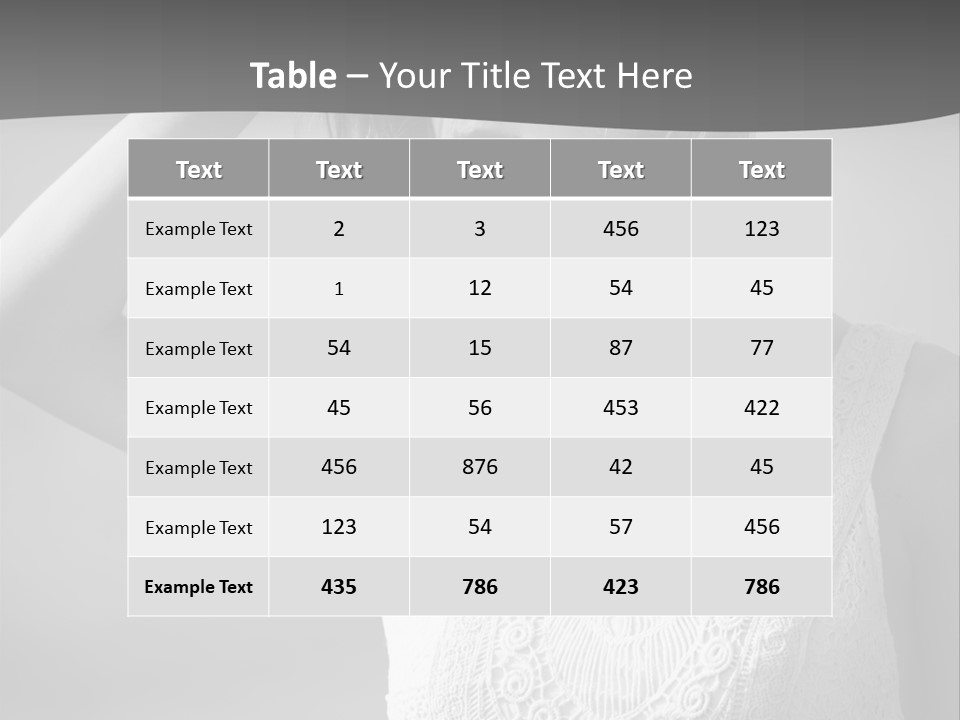 Free Smile Down PowerPoint Template