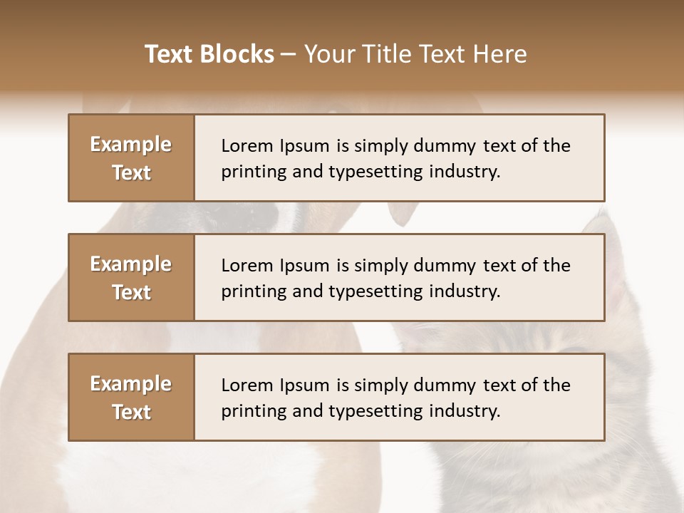 Terrier Idea Five PowerPoint Template