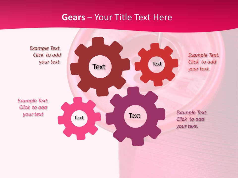 Work Bobbin Material PowerPoint Template