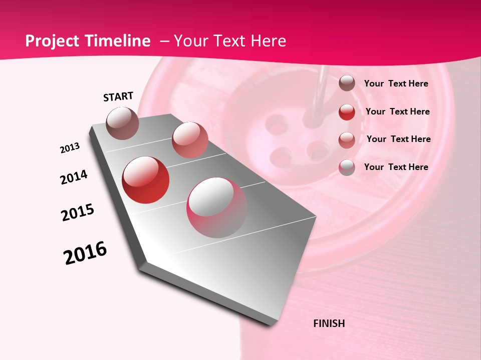 Work Bobbin Material PowerPoint Template