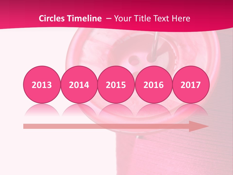 Work Bobbin Material PowerPoint Template