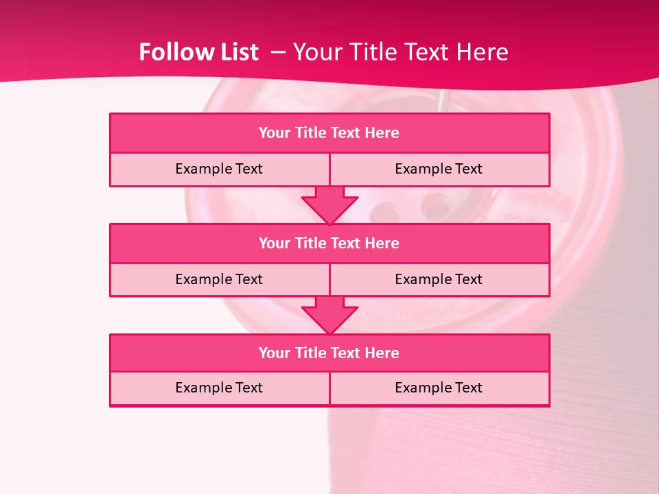 Work Bobbin Material PowerPoint Template