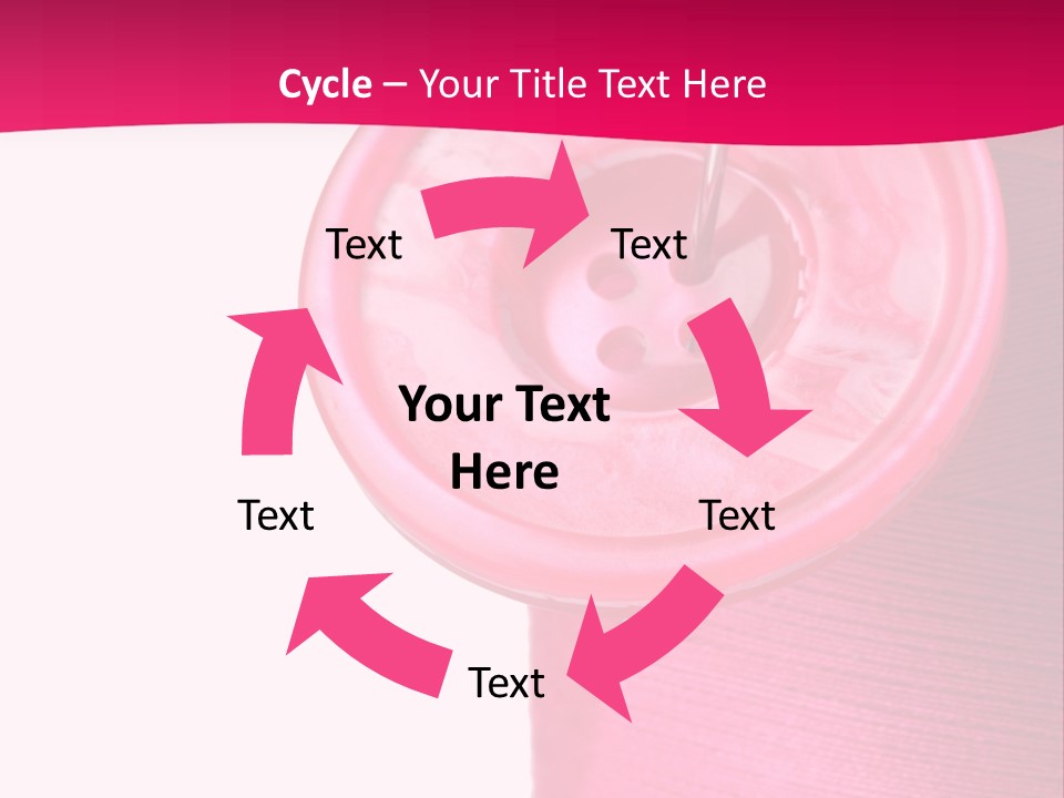 Work Bobbin Material PowerPoint Template