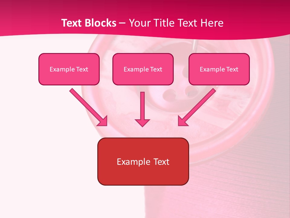 Work Bobbin Material PowerPoint Template