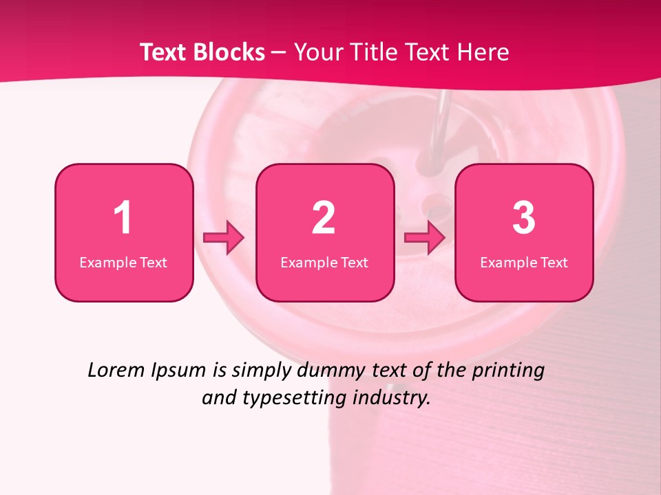 Work Bobbin Material PowerPoint Template