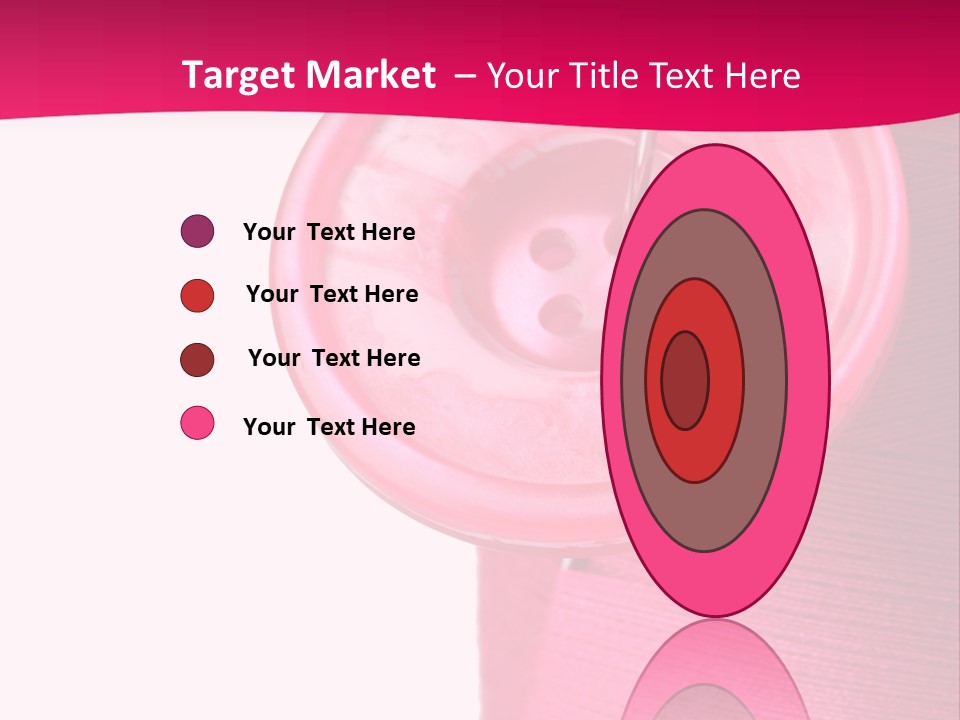 Work Bobbin Material PowerPoint Template