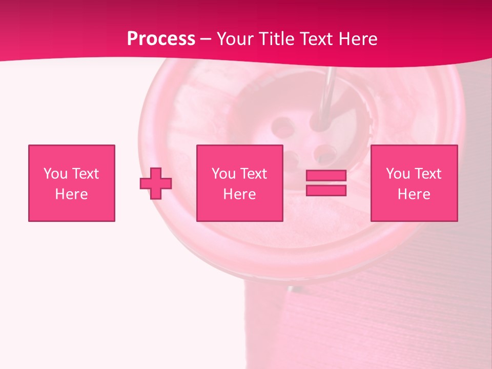 Work Bobbin Material PowerPoint Template