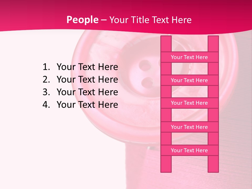 Work Bobbin Material PowerPoint Template