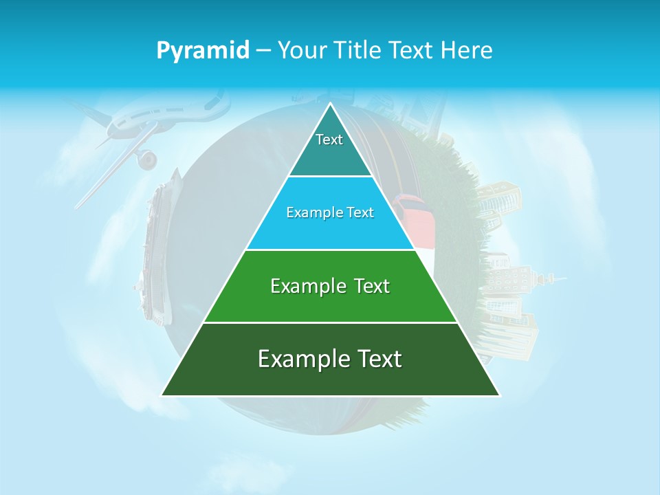 Globe Highway Mini PowerPoint Template