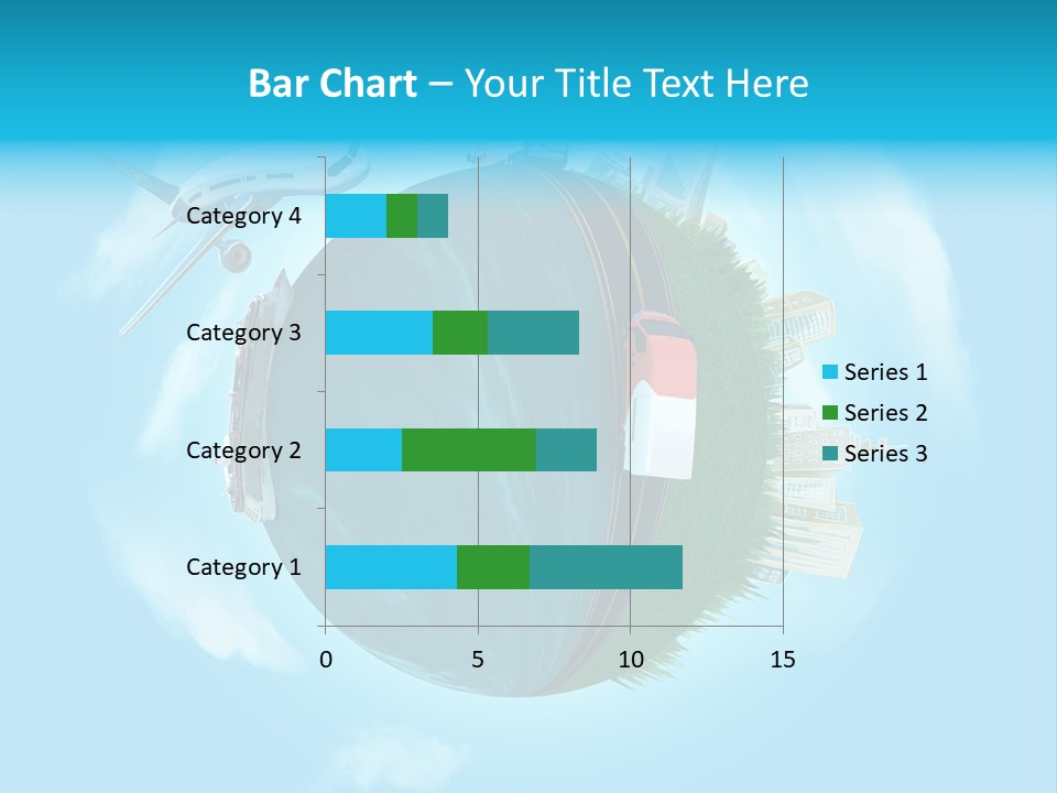 Globe Highway Mini PowerPoint Template