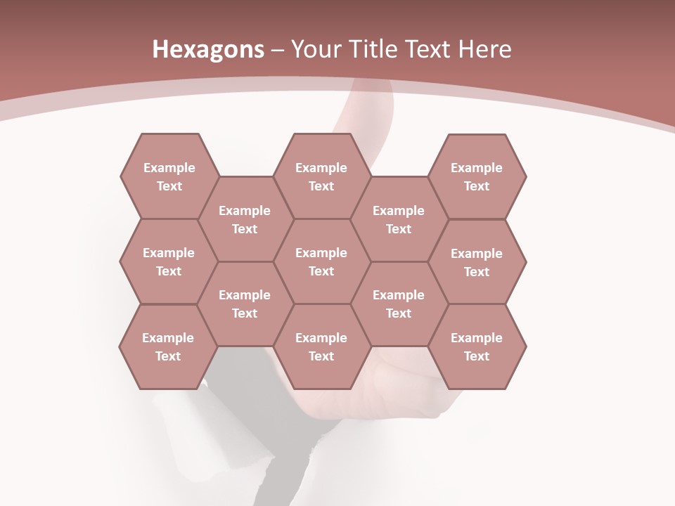 Choice Finger Success PowerPoint Template