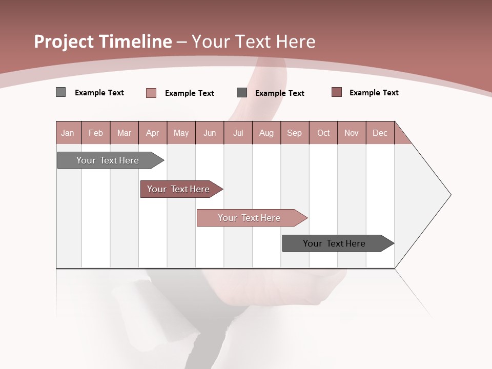 Choice Finger Success PowerPoint Template
