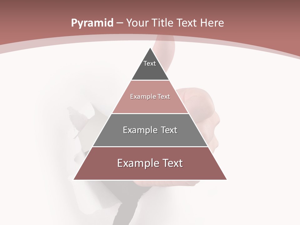 Choice Finger Success PowerPoint Template