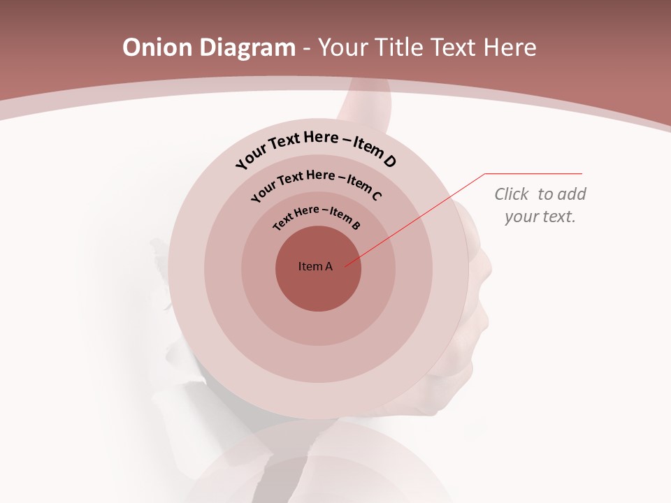 Choice Finger Success PowerPoint Template