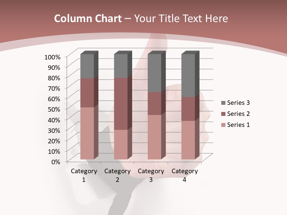 Choice Finger Success PowerPoint Template