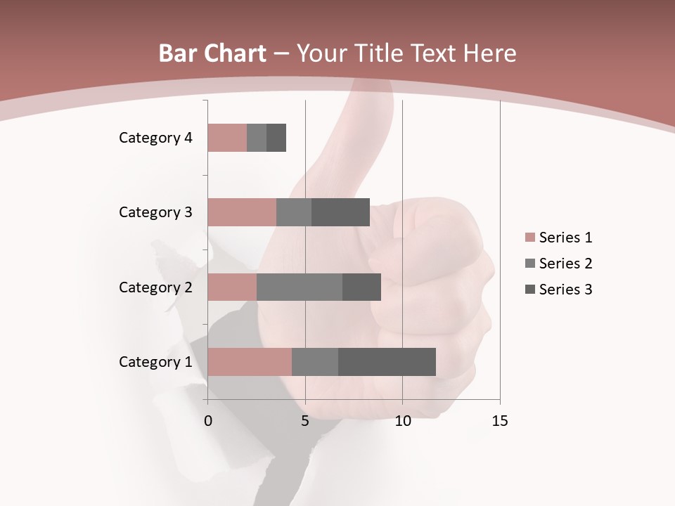 Choice Finger Success PowerPoint Template