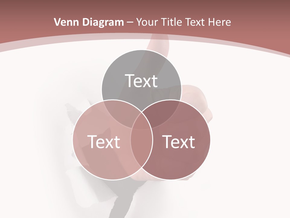 Choice Finger Success PowerPoint Template