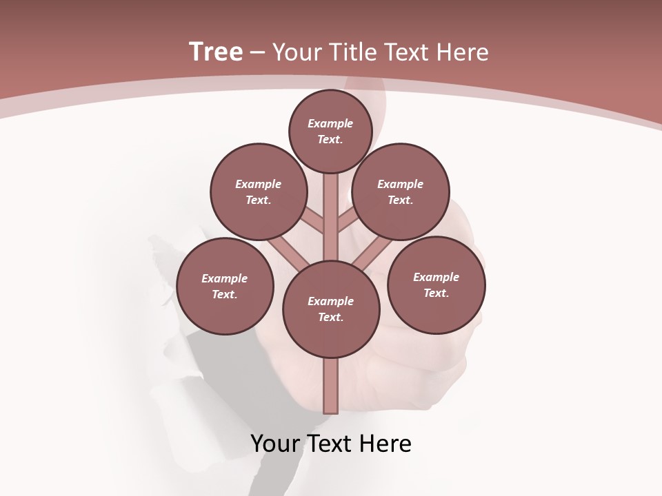 Choice Finger Success PowerPoint Template