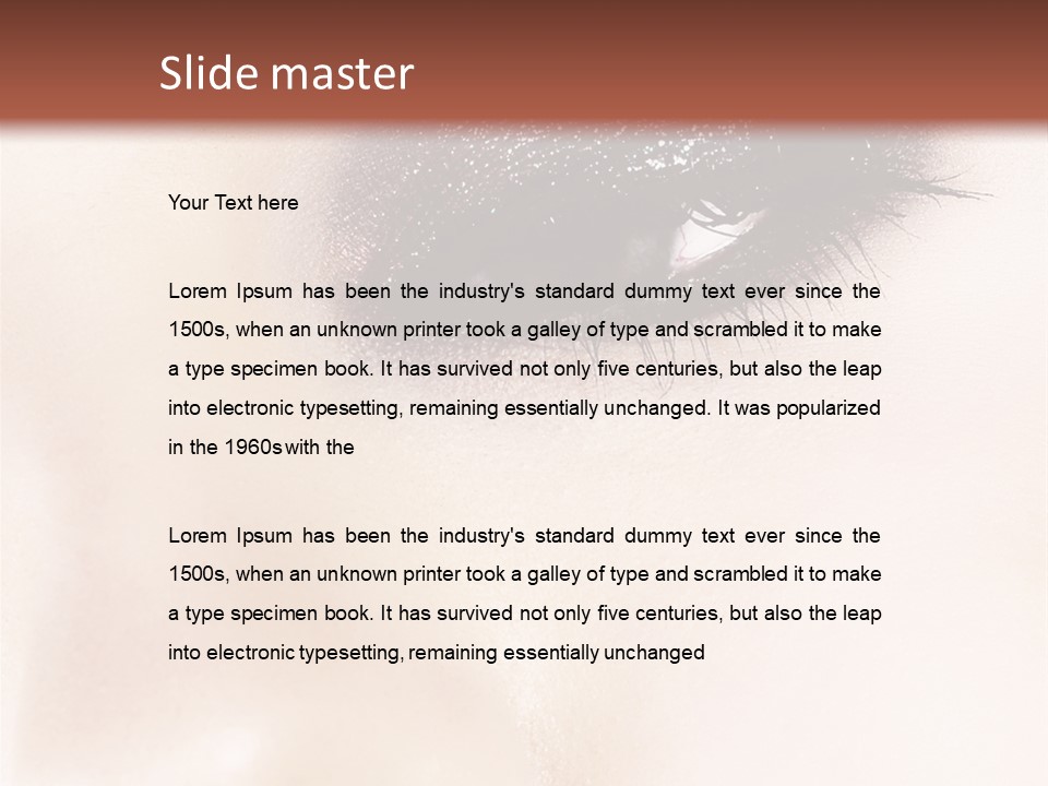 Image Women Young PowerPoint Template