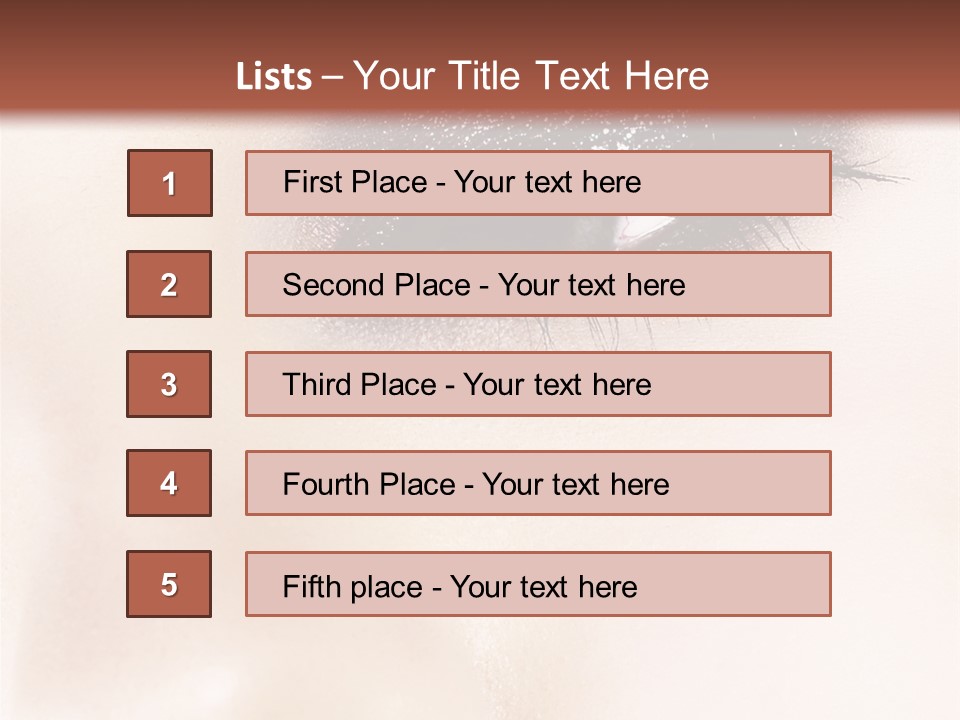 Image Women Young PowerPoint Template