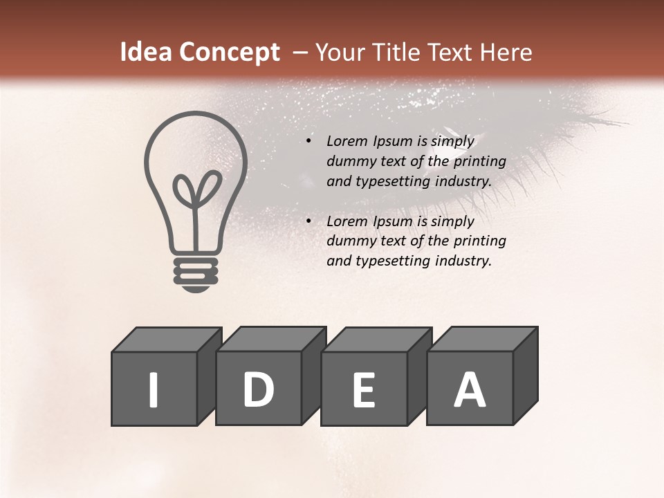 Image Women Young PowerPoint Template