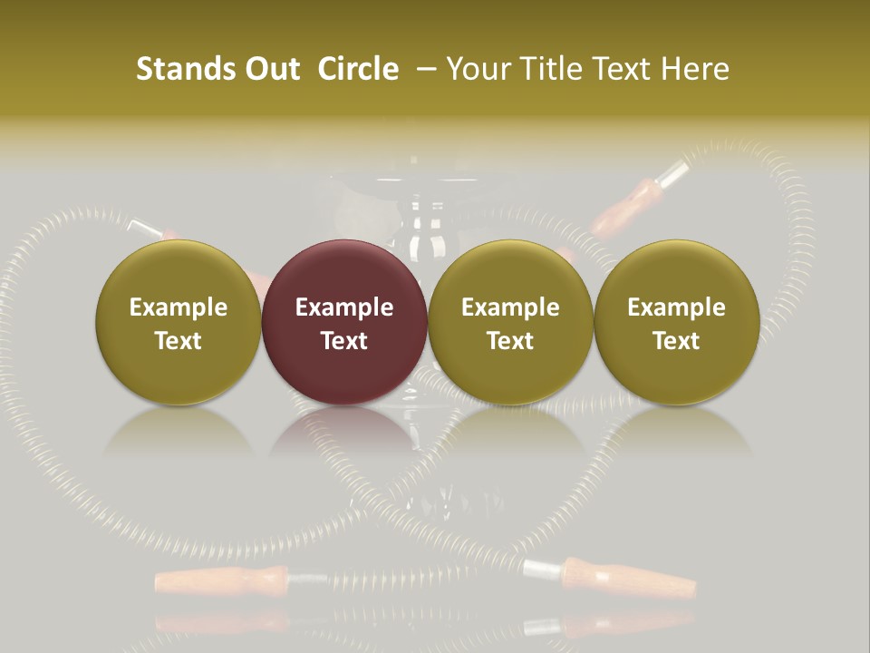 Enjoyment Ornament Relaxation PowerPoint Template