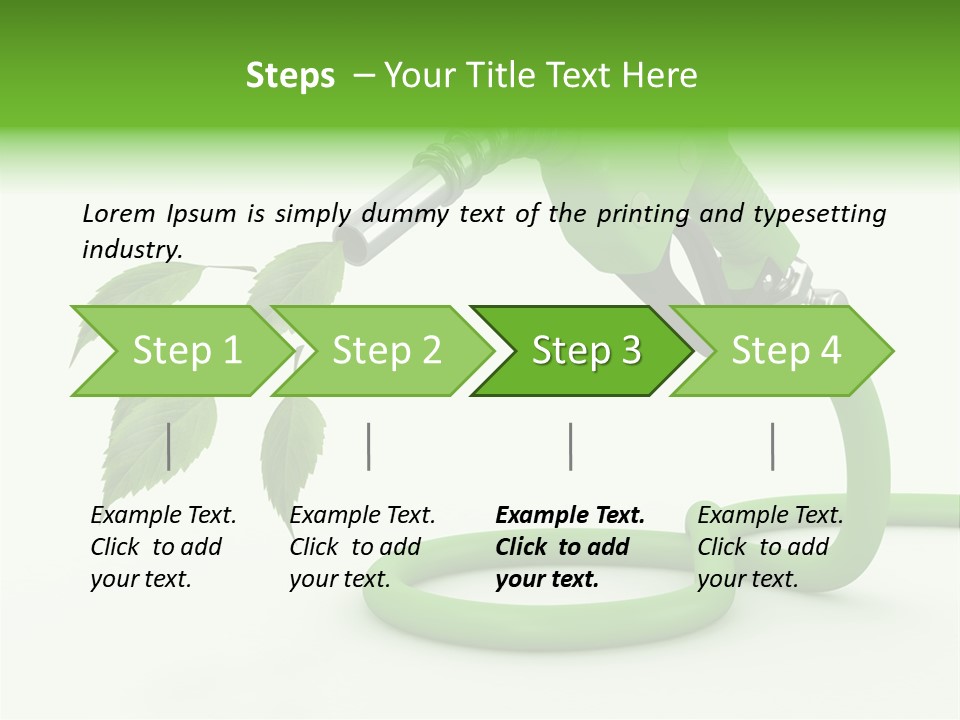 Environmental Fuel Diesel PowerPoint Template