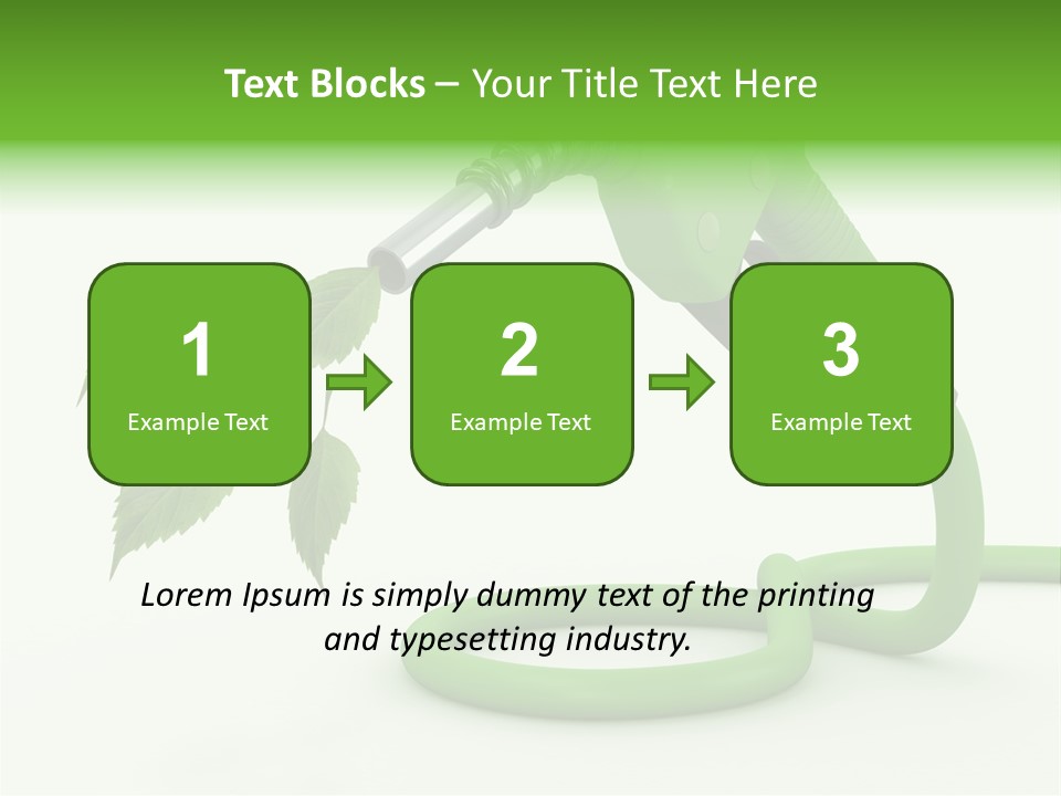 Environmental Fuel Diesel PowerPoint Template