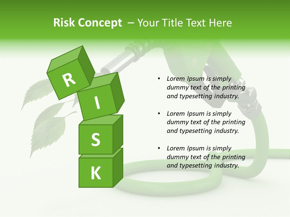 Environmental Fuel Diesel PowerPoint Template