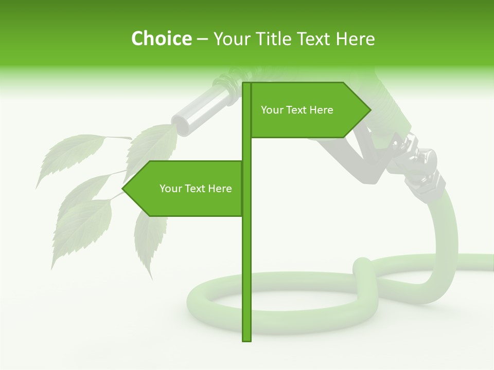 Environmental Fuel Diesel PowerPoint Template