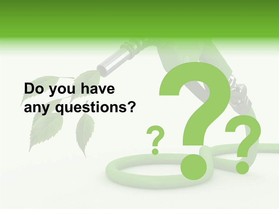 Environmental Fuel Diesel PowerPoint Template