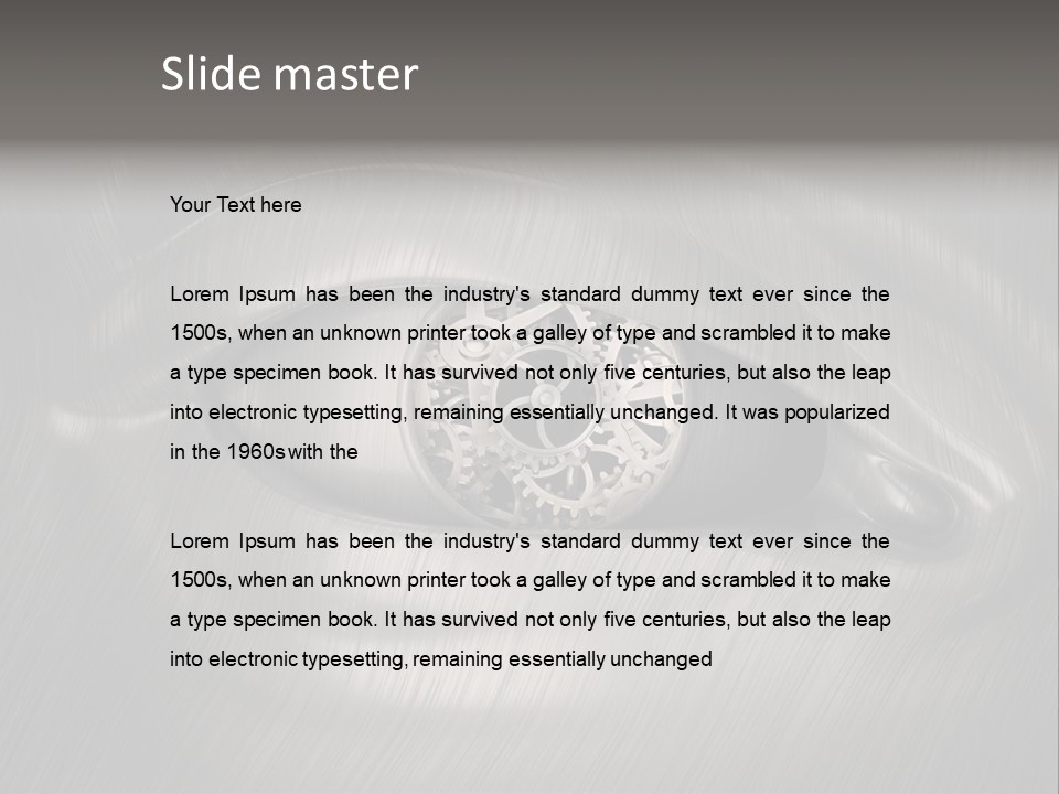 Cyborg Data Science PowerPoint Template