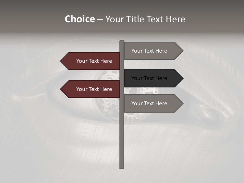 Cyborg Data Science PowerPoint Template