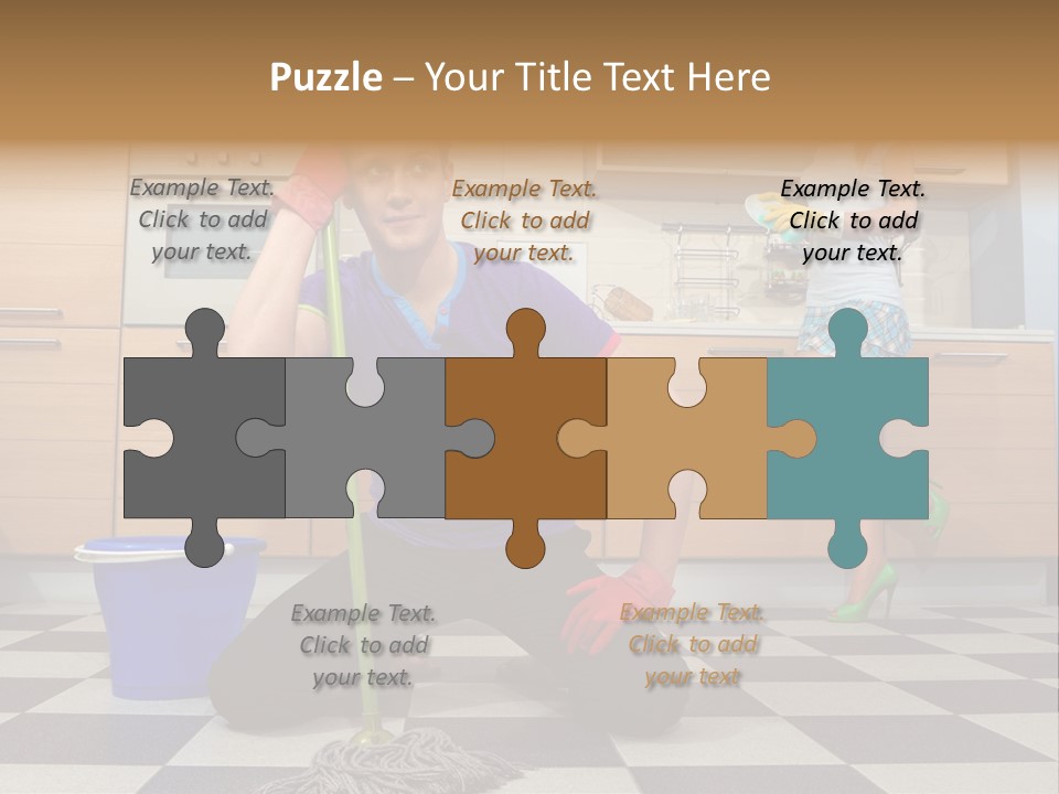 Maid Home Playful PowerPoint Template