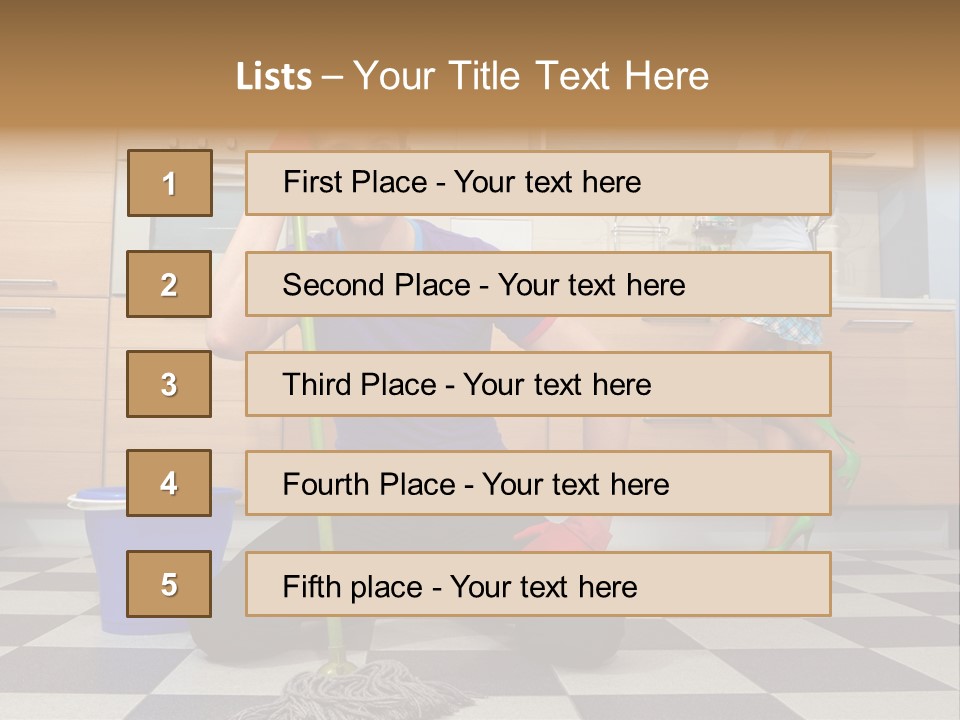 Maid Home Playful PowerPoint Template