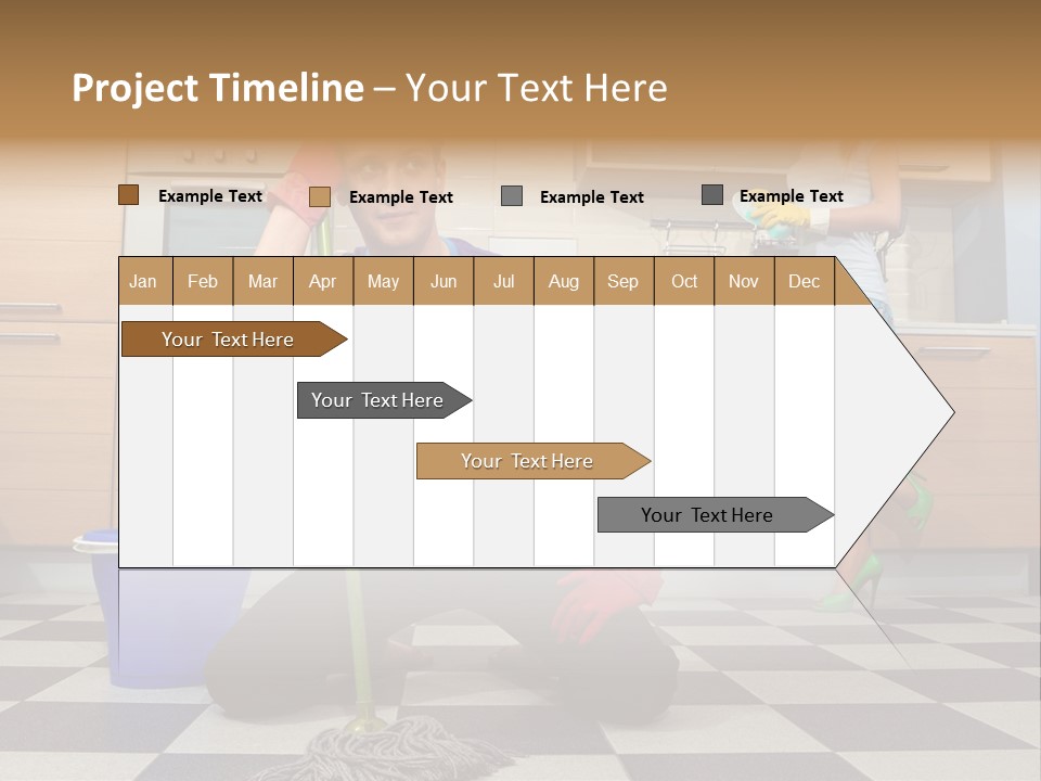 Maid Home Playful PowerPoint Template
