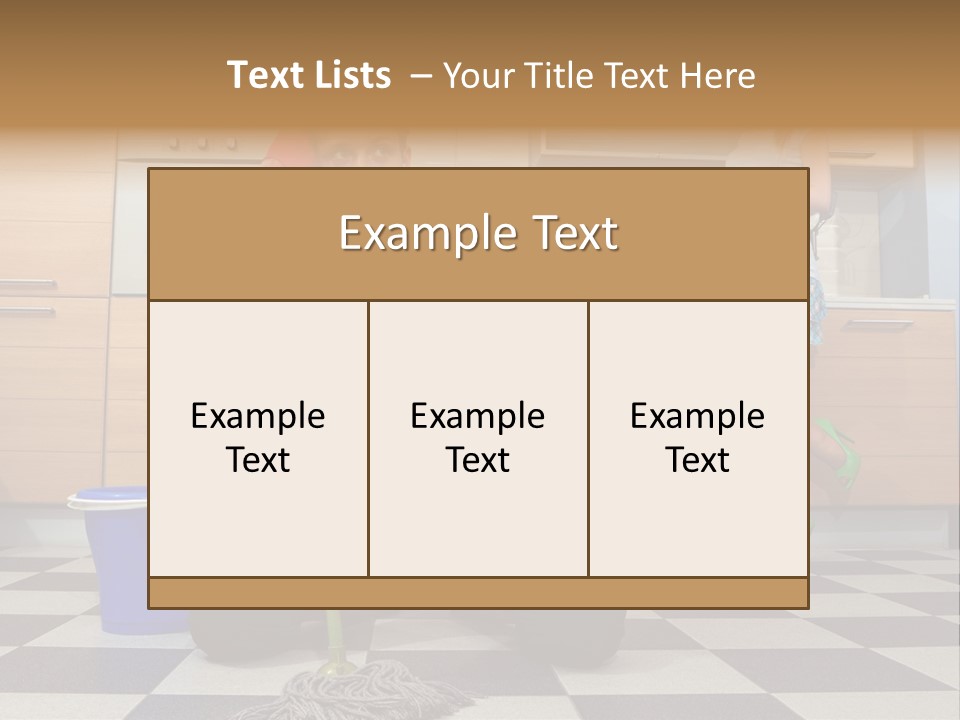 Maid Home Playful PowerPoint Template