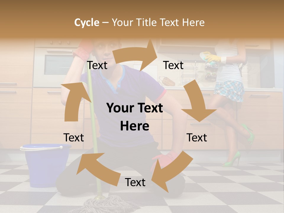 Maid Home Playful PowerPoint Template