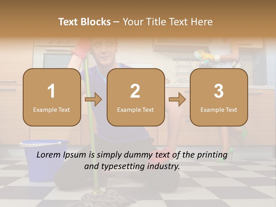 Maid Home Playful PowerPoint Template