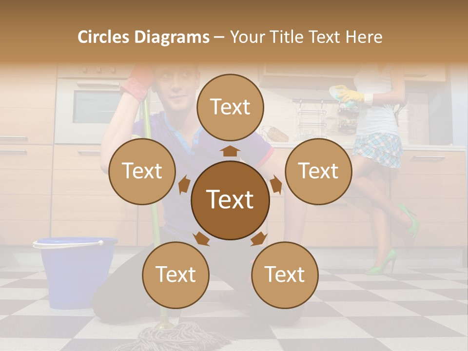 Maid Home Playful PowerPoint Template