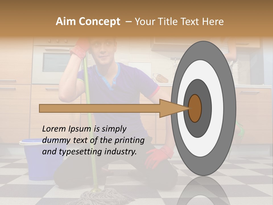 Maid Home Playful PowerPoint Template