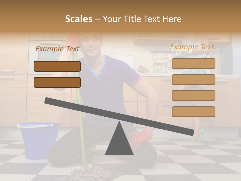 Maid Home Playful PowerPoint Template