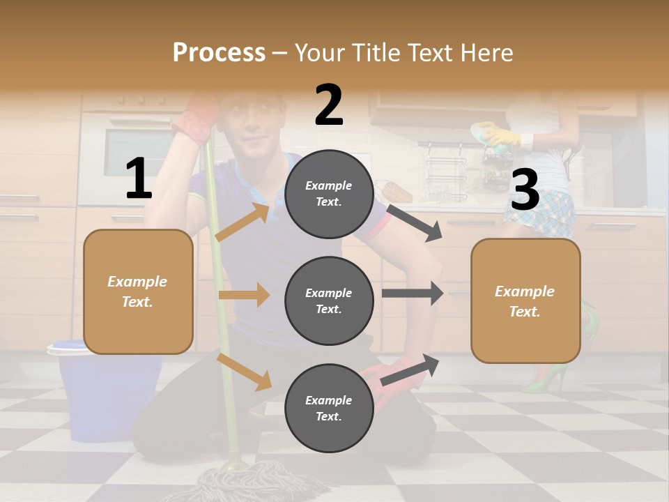Maid Home Playful PowerPoint Template