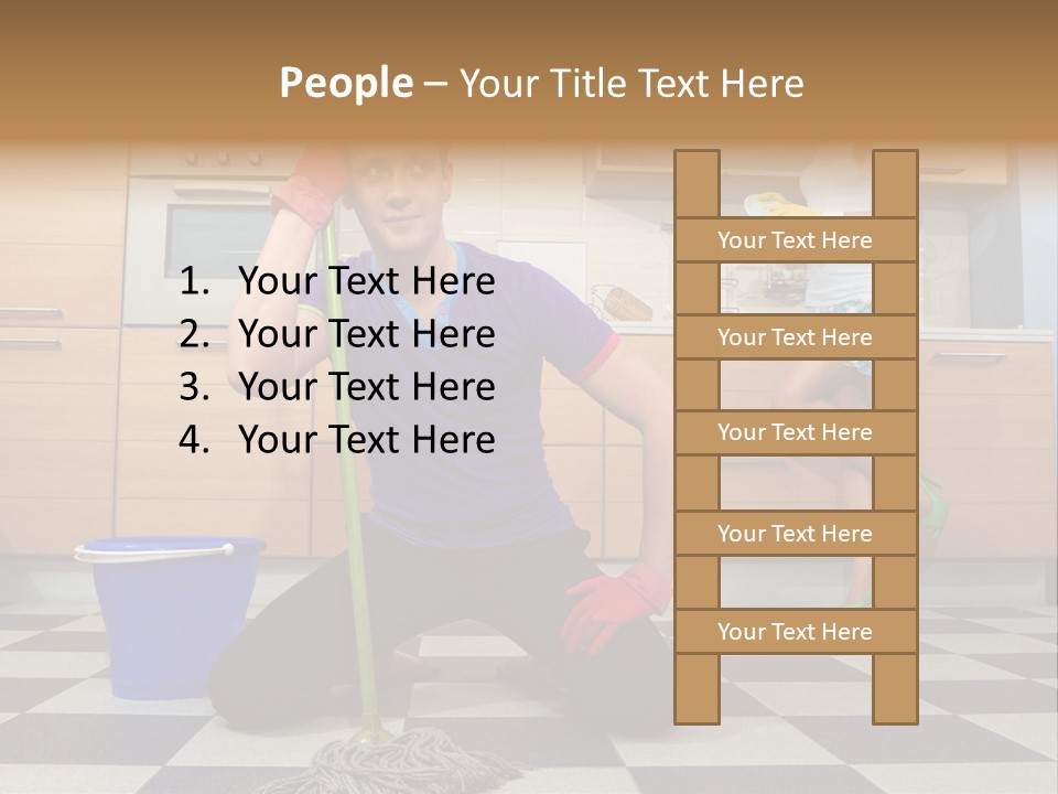 Maid Home Playful PowerPoint Template