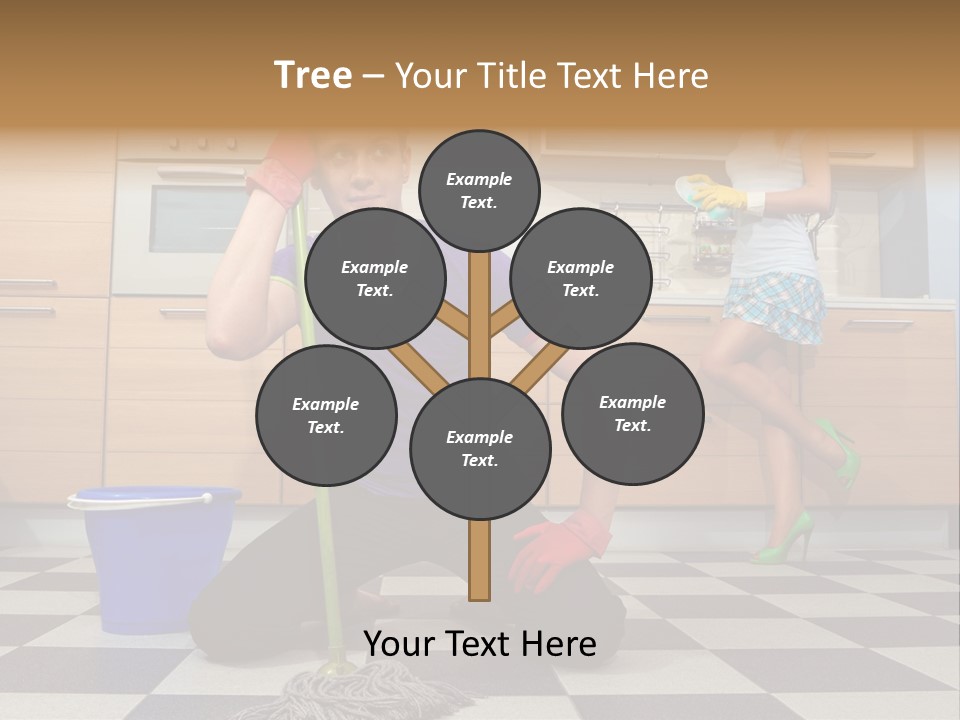 Maid Home Playful PowerPoint Template