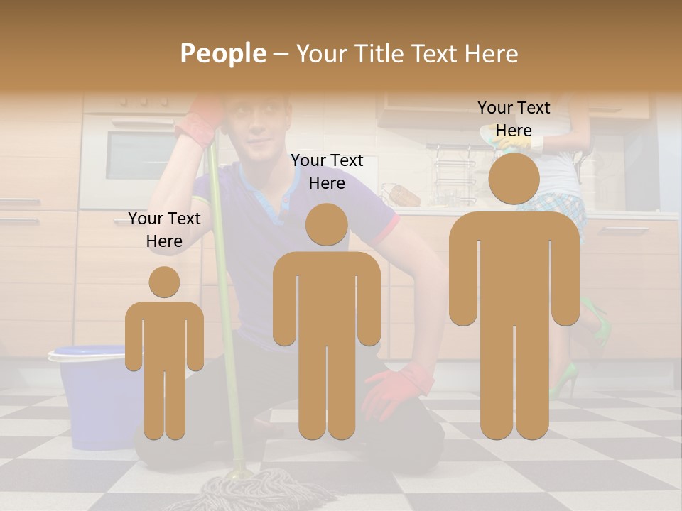 Maid Home Playful PowerPoint Template