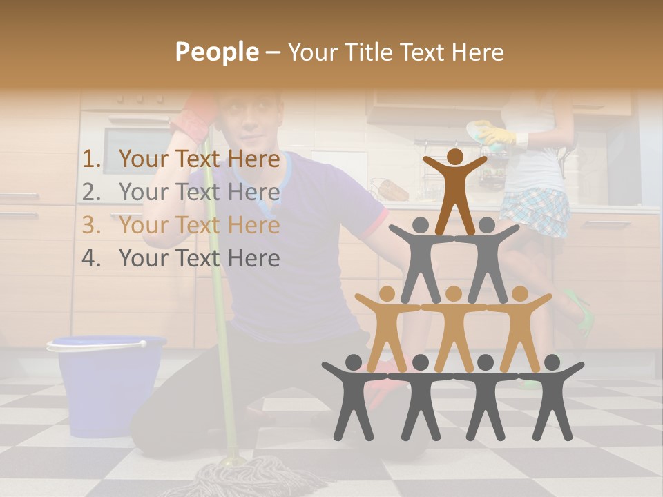 Maid Home Playful PowerPoint Template